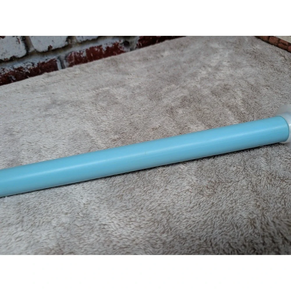 Vintage Susan Bates Jiffy Lace Size 50 Jumbo Knitting Needle Single Blue Plastic